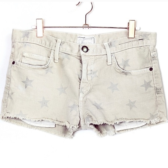 Current/Elliot • Vanilla Star Boyfriend Shorts - Picture 2 of 7